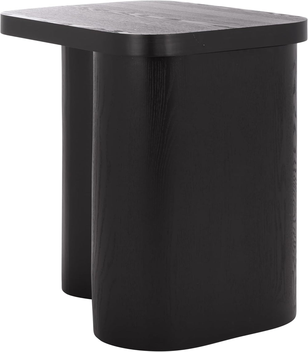SAFAVIEH Home Collection - Ahani Modern End Table, Black Accent Side Table wi...