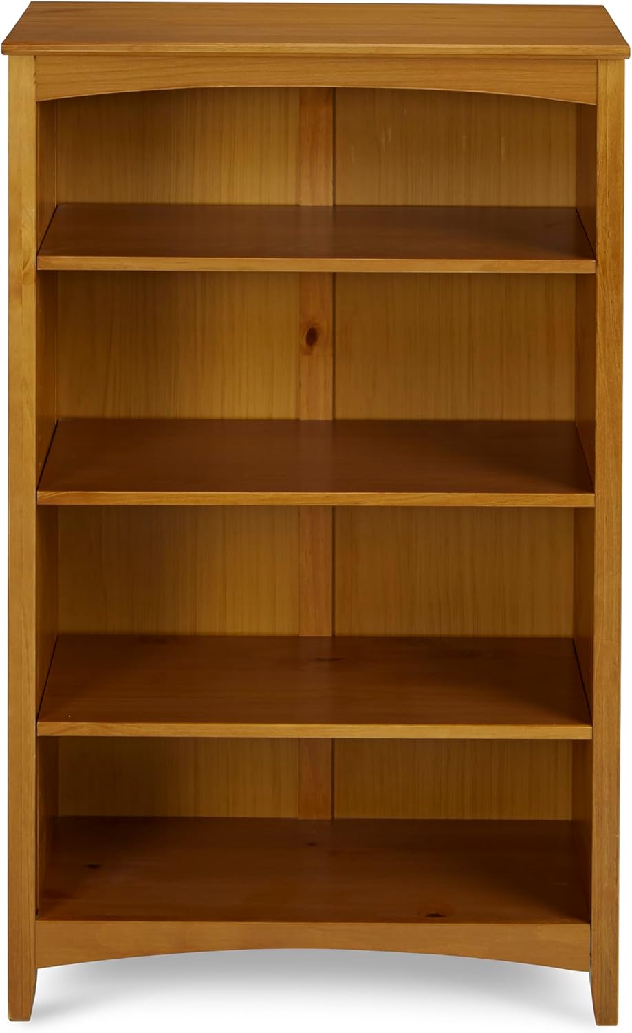 Shaker Style 4 Shelf Bookcase / Solid Wood / 48" High / Adjustable Shelv...
