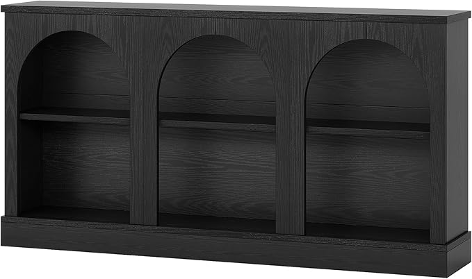 Tribesigns TV Stand for 55/60/65 Inch TV, Farmhouse Entertainment Center with...