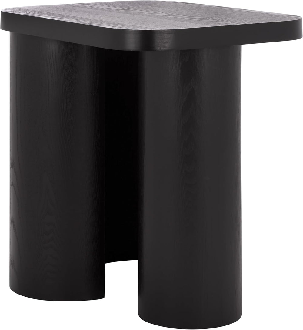 SAFAVIEH Home Collection - Ahani Modern End Table, Black Accent Side Table wi...