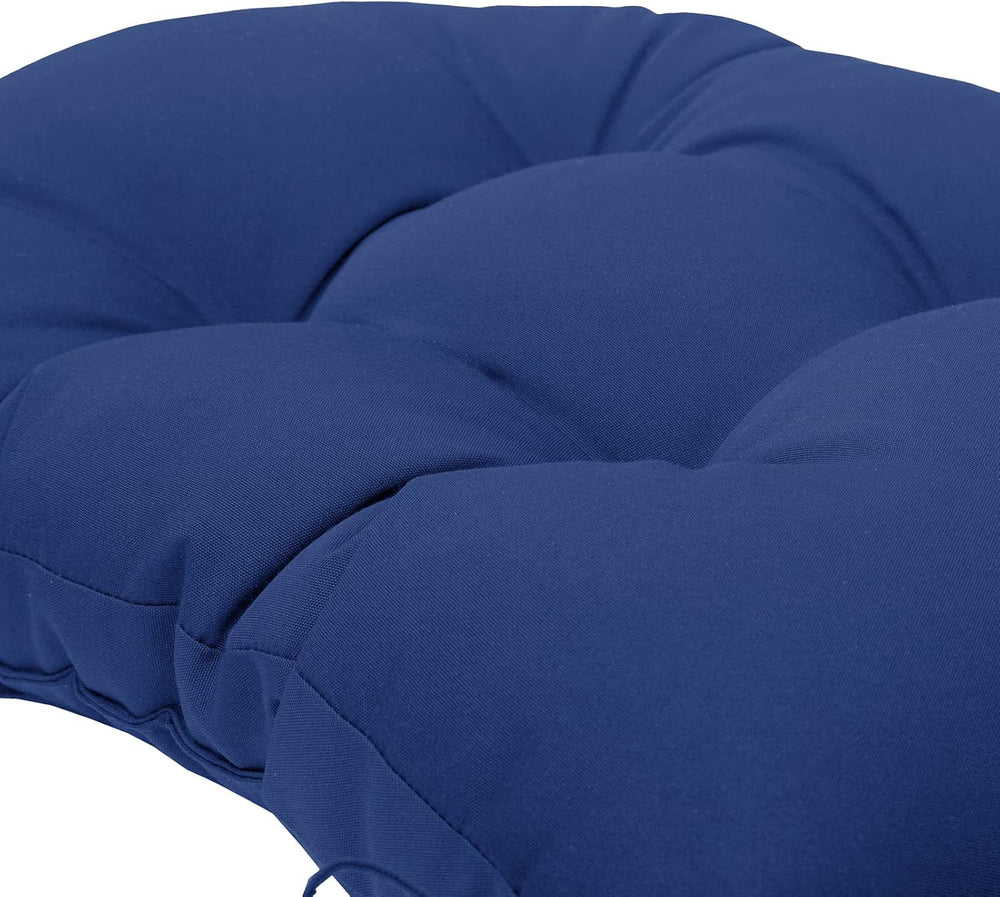 QILLOWAY Outdoor High Back Chair Cushion for Adirondack, All Weather Rocking ...
