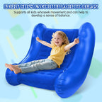 Sensory Rocker Chair for Kids, 42” x 42” x 38” Inflatable Pod Rocking Chair, Air Cloud Rocker, Autistic ADHD Sensory Chairs for Child, Indoor/Outdoor Toddler Rocking Chair