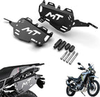 Black Motorcycle Side Cargo Rack Compatible with CFMOTO Ibex 450 2025 2026,Custom Design,Multi-Purpose,Side Luggage Rack,Saddlebag Support Carrier,CFMOTO Ibex 450 Accessories