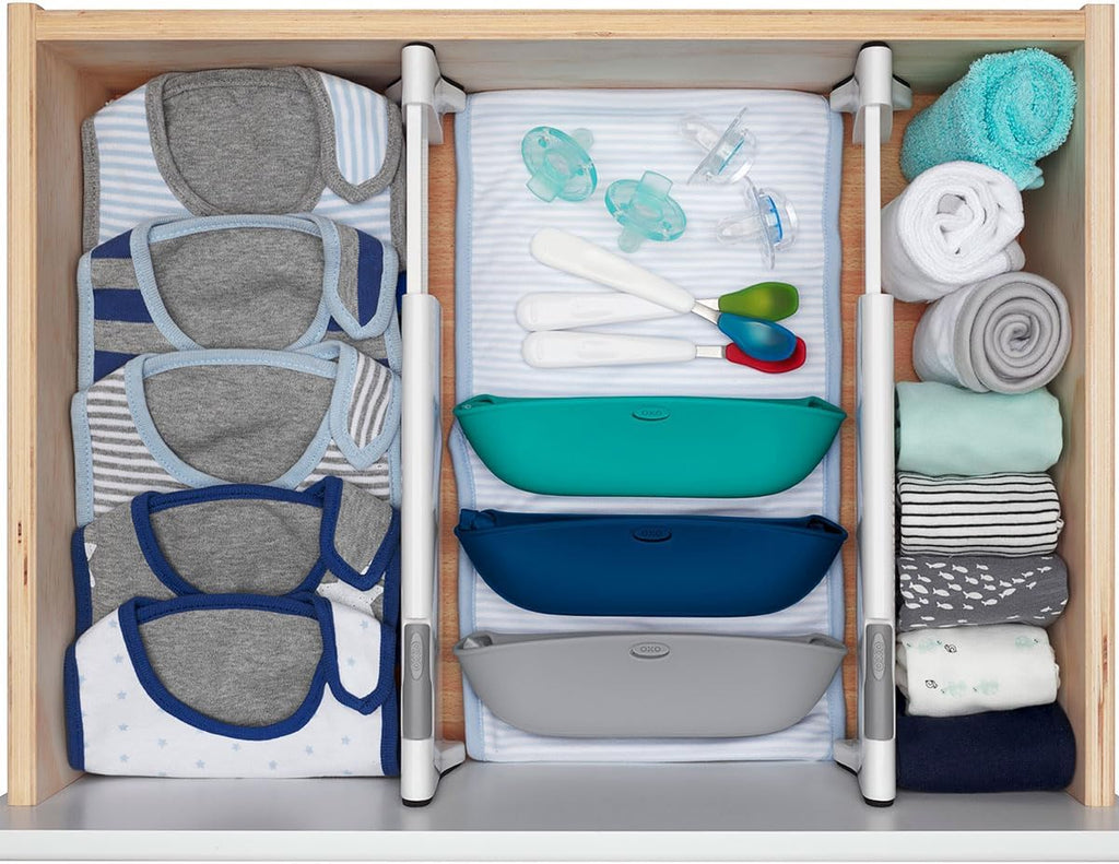 OXO Tot Expandable Dresser Drawer Divider - 4 Pack