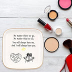 Friend Gifts for Women, Ceramic Jewelry Dish, No Matter Where We Go, No Matter What We Do, You Will Always Have Me, and I Will Always Have You, Gifts for Friends Going Away, Birthday Gifts