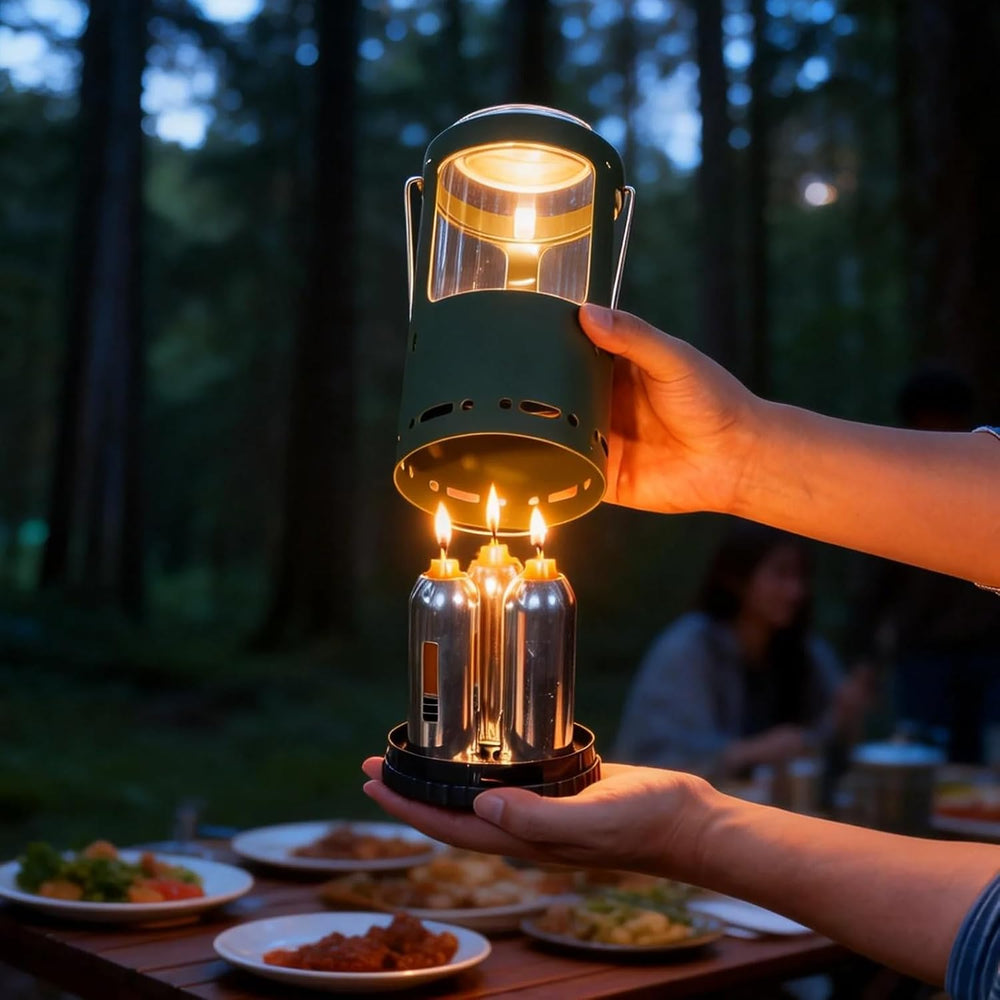 Candle Lantern for Real Candles, Camping Candle Lantern