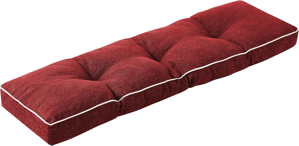 IPYNBAP Bench Cushion, 42 x 16 Inch Patio Furniture Cushions with Durable Tie...