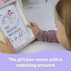 Musical Princess Unicorn Jewelry Box for Girls, Little Girls Jewelry Box, Princess Music Box for Kids, Unicorn Toys for girls ages 4-6, Princess Gifts