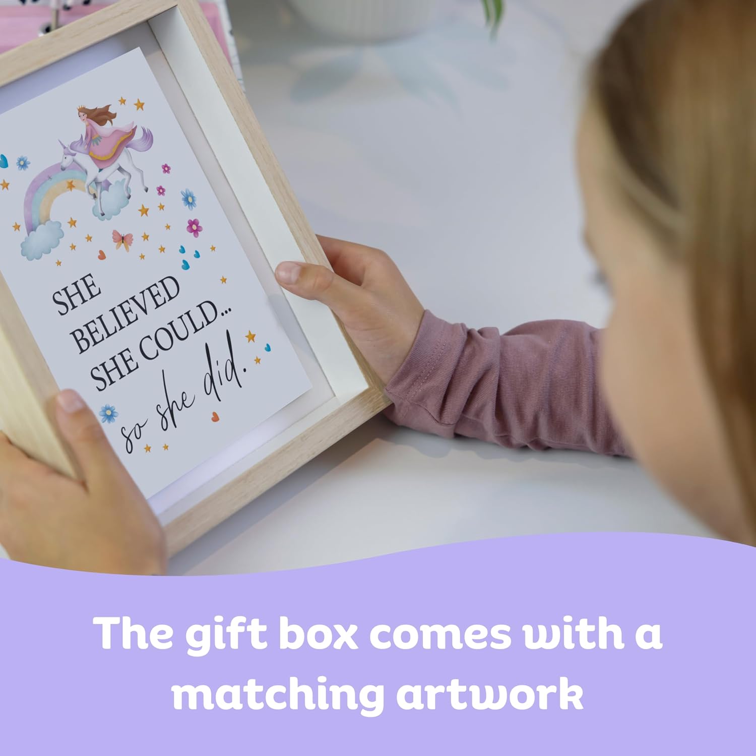 Musical Princess Unicorn Jewelry Box for Girls, Little Girls Jewelry Box, Princess Music Box for Kids, Unicorn Toys for girls ages 4-6, Princess Gifts