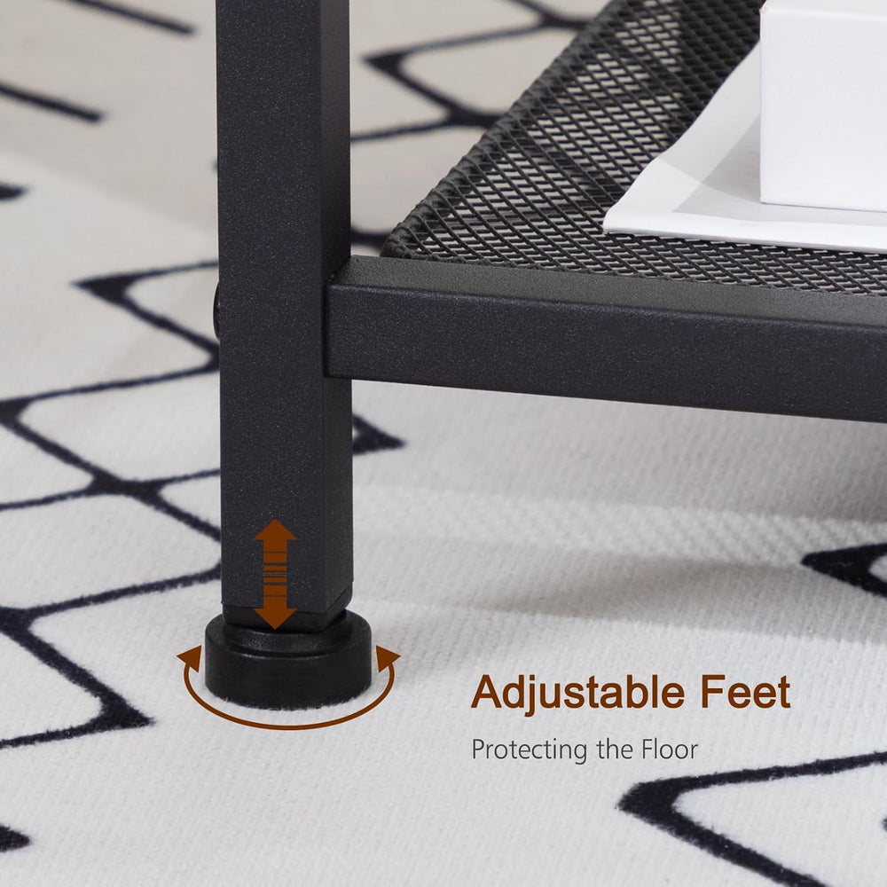 AMHANCIBLE Night Stand, End Tables Living Room Set of 2, Small Nightstand wit...