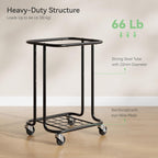 Laundry Basket with Wheels 150L/40Gal, Rolling Laundry Hamper with Steel Fram and Removable Washing Bag,Laundry Sorter Cart for Laundry Room,Hotel,Dorm,Black