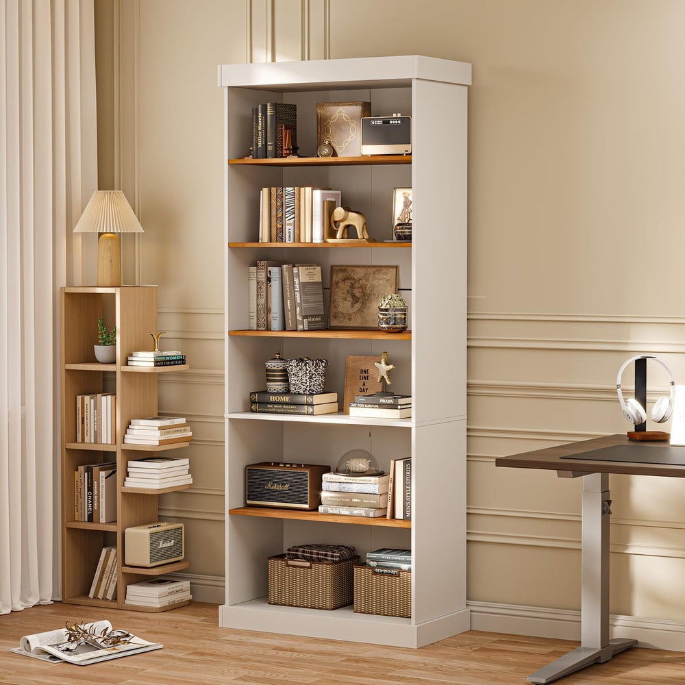 Vyre 70.8" Tall Farmhouse Modular Kitchen Pantry Cabinet, Wooden Storage...