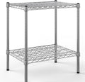 18" Deep x 24" Wide x 27" Height Wire Shelving Kit | 2-Tier | NSF Commercial Storage Rack Unit