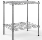 18" Deep x 24" Wide x 27" Height Wire Shelving Kit | 2-Tier | NSF Commercial Storage Rack Unit