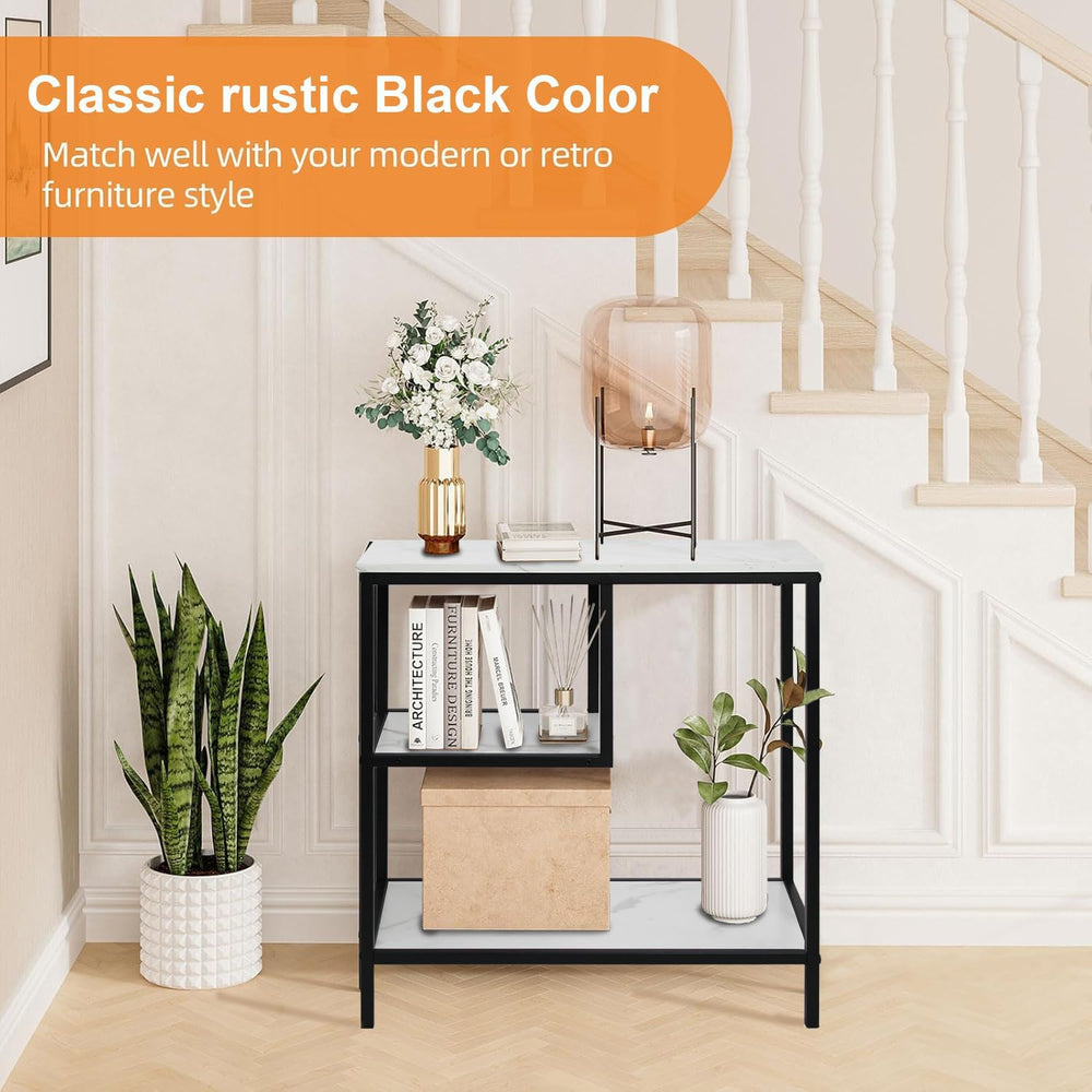 AT-VALY 3-Tier End Table,Nightstand for Living Room, Bedroom, Office, Bathroo...