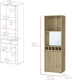 Wine Cabinet W/Shelf, Freestanding Pantry Sideboard for Kitchen Living Room,for Kitchen Home