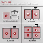 12 Pack Travel Vacuum Storage Bags for Clothing with Rechargeable Electric Pump, Compression Packing Cubes Organizer for Luggage Suitcase, Space Saver Seal Bags for Vacation Cruise