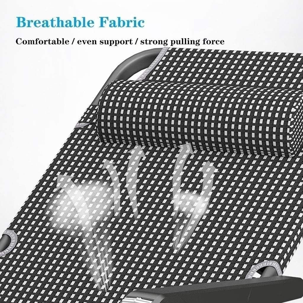 Sun Lounger, Sunbed, Reclining Sun Chair, Folding Garden Lounge Adjustable Backrest, Foldable,