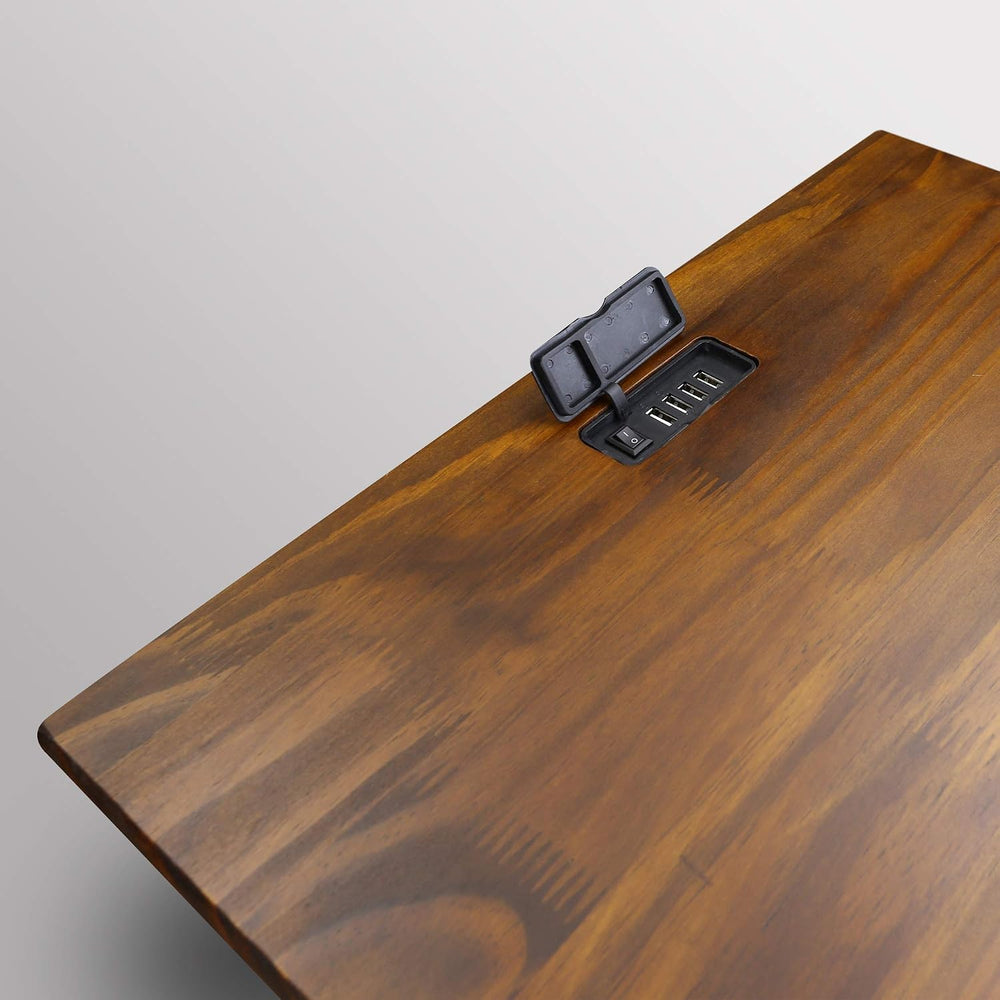 Casual Home Owl Night Stand with USB Port Charging Station and Drawer, 17.5&q...