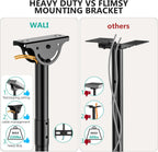 WALI Ceiling TV Mount for 37-90 Inch TVs, Extra Long Arm Ceiling Mount TV Bracket, Telescoping Height Adjustable Hanging Pole TVs Ceiling Mount, Holds 220 lbs, Max VESA 800x400mm (CM3790XL), Black