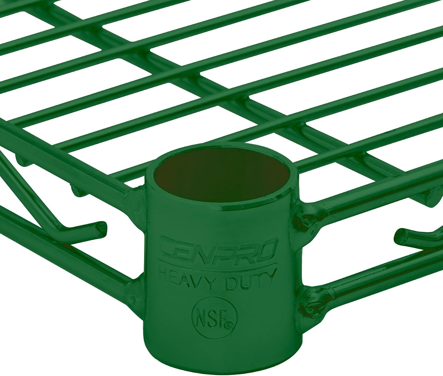 CenPro 18" x 54" Green Epoxy Finish Metal NSF Wire Shelf for Shelving Units and Storage
