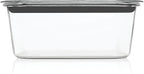 Rubbermaid Brilliance Large Food Storage Container, 9.6 Cup, BPA-Free, Leak-Proof, Clear