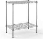 18" Deep x 30" Wide x 34" Height Wire Shelving Kit | 2-Tier | NSF Commercial Storage Rack Unit
