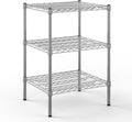21" Deep x 24" Wide x 34" Height Wire Shelving Kit | 3-Tier | NSF Commercial Storage Rack Unit