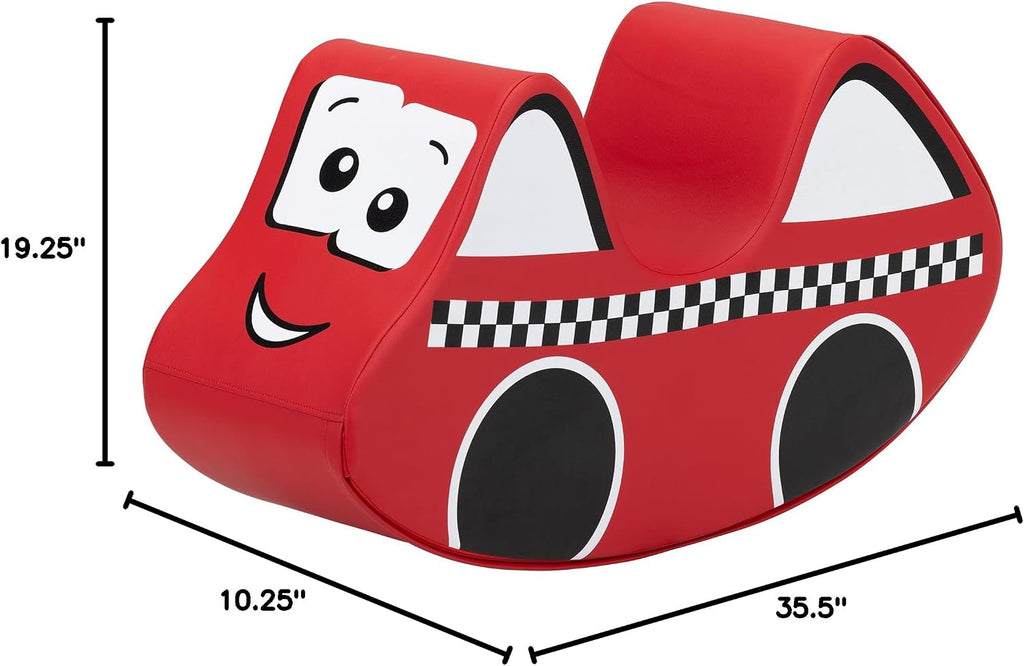 Children's Soft Vehicle Rocker – Engaging, Fun and Cozy Playtime for Daycare, Preschool, and Home