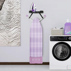 JUYSON Ironing Board Holder Wall Mount for T&Y Leg Ironing Board Hanger, Iron Holder Wall Mounted for Laundry Room