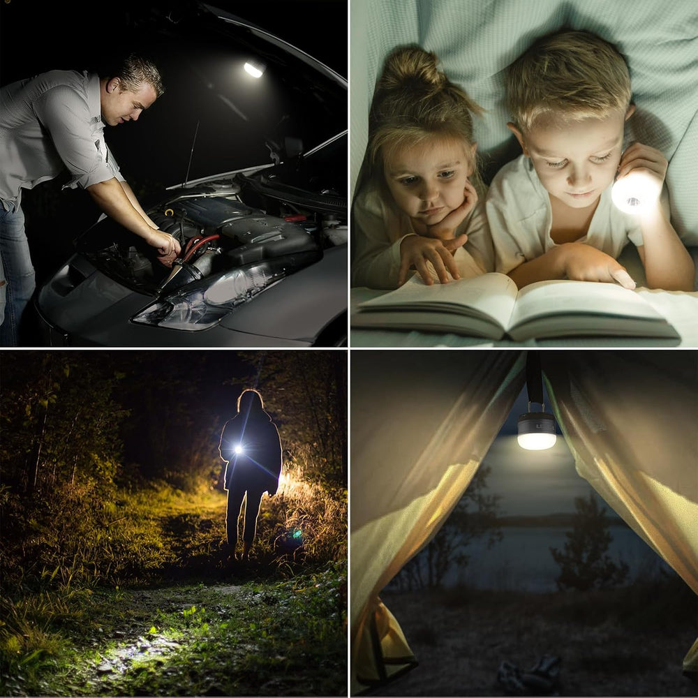LE LED Camping Lantern Rechargeable, 410LM, 5 Light Modes, Power Bank, Waterp...