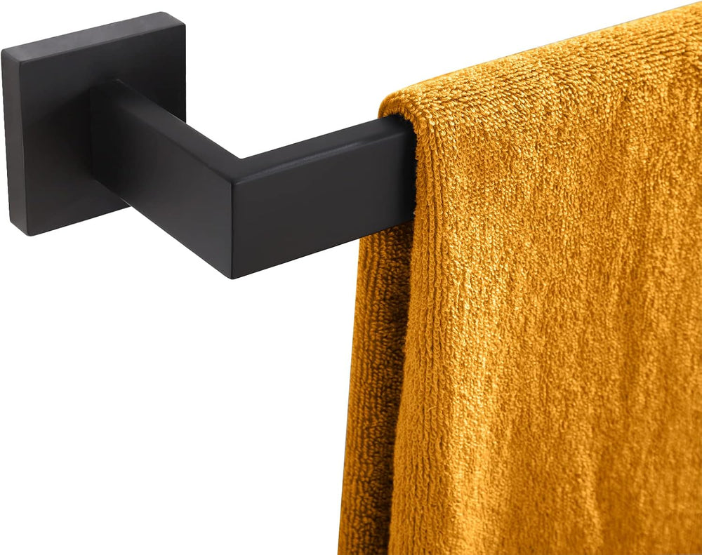 KOKOSIRI 24-Inch Single Towel Bar, Bathroom Kitchen Towel Holder, Wall Mounte...