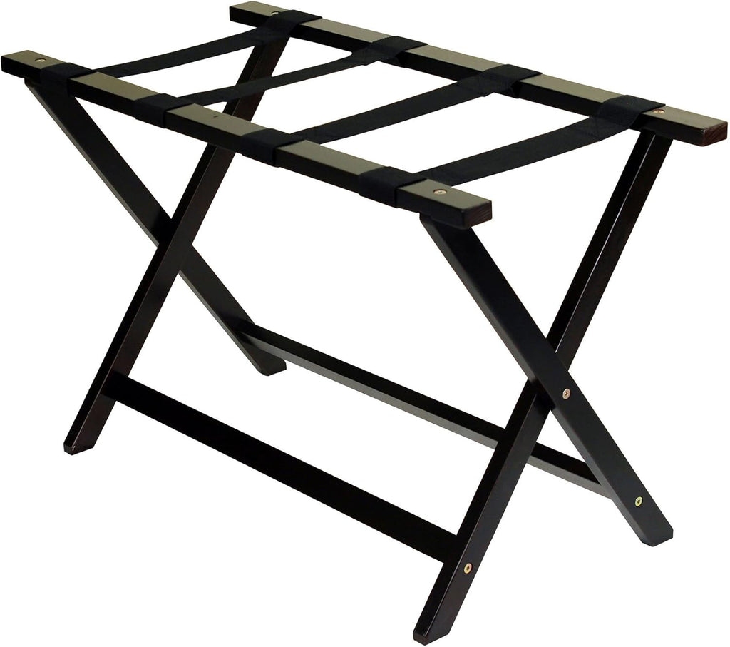 Casual Home Heavy Duty 30" Extra-Wide Luggage Rack, solid wood