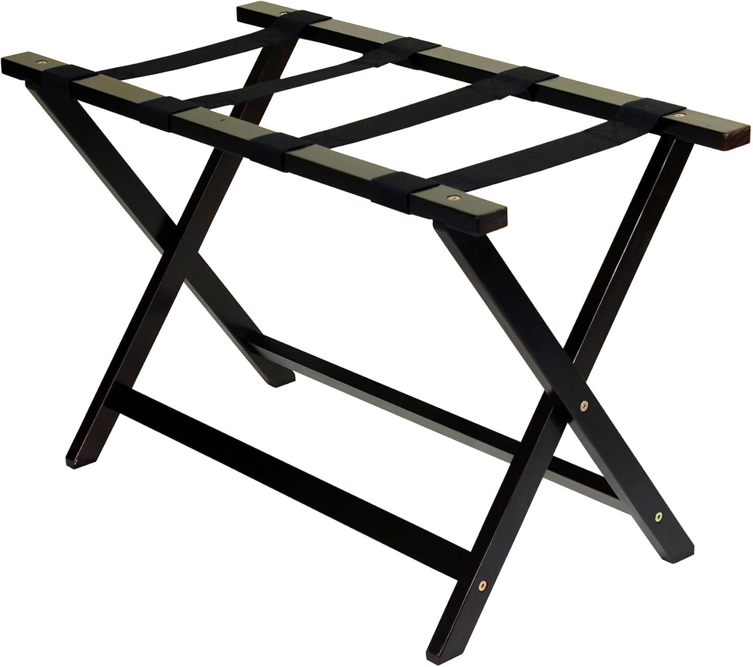 Casual Home Heavy Duty 30" Extra-Wide Luggage Rack, solid wood