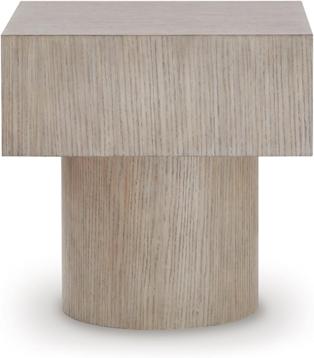 Signature Design By Ashley Jorielyn Contemporary Square End Table, Geometric ...
