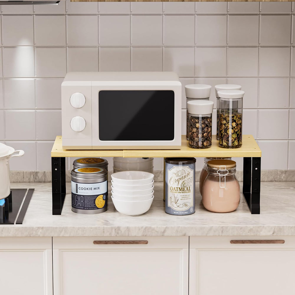 Adjustable Metal Shelving Unit, Stackable & Expendable Storage Rack for H...