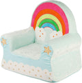 Heritage Kids Figural Foam Chair Rainbow, Ages 3+