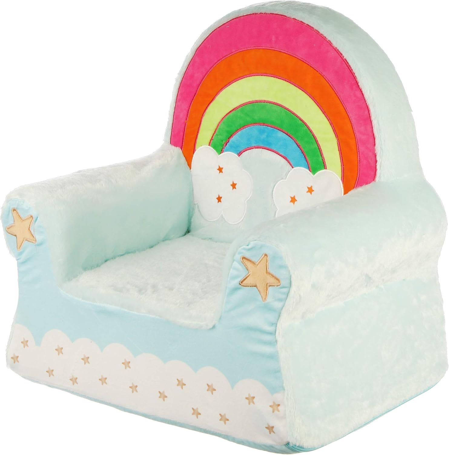 Heritage Kids Figural Foam Chair Rainbow, Ages 3+