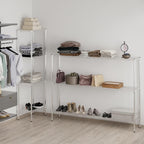 14" Deep x 72" Wide x 54" Height Wire Shelving Kit | 3-Tier | NSF Commercial Storage Rack Unit