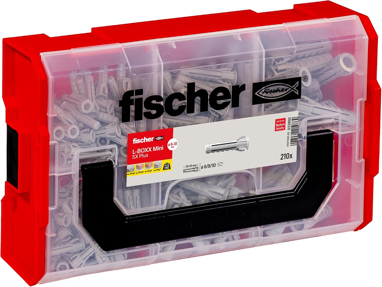 Fischer fixtainer, wall Anchor Set, 532892