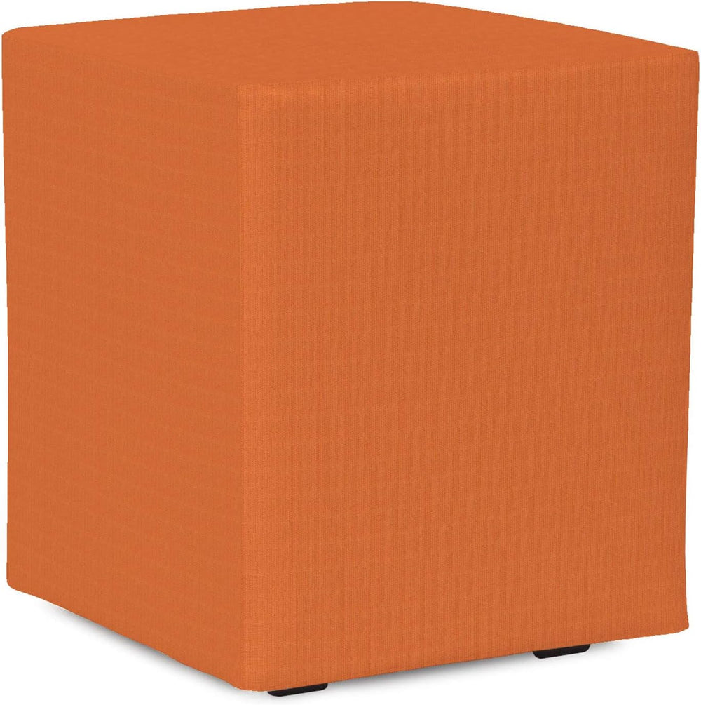 Howard Elliott Collection Universal Cube Ottoman with Cover, Multipurpose Pad...
