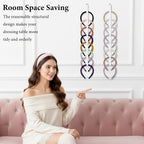 3 Pcs Headband Holder Organizer for Girl Headpiece Hanger Organizer White Hair Hoop Display Hair Accessories Organizers Bedroom College Dorm Decor Vertical Hanging Hairband Storage for Girls Women