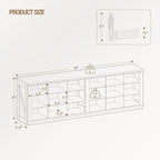 Hzuaneri Shoe Storage Bench, Wooden Entryway Shoe Benches with Cubby | Widened Wooden Farmhouse Shoe Bench with Compartments, Shoe Rack Benches for Cloakroom, Living Room, Antique White SB54514X