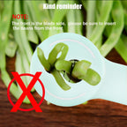 2Pcs Multifunction Bean Slicer, Stainless Steel Snow Bean Green Bean French Bean Cutter Long Bean Shredder Stringer Kitchen Tool