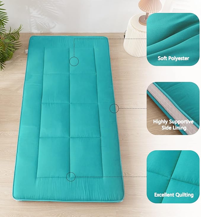 MAXYOYO Twin Bed Mattress Japanese Floor Futon Mattress, Twin Tatami Pad Camp...