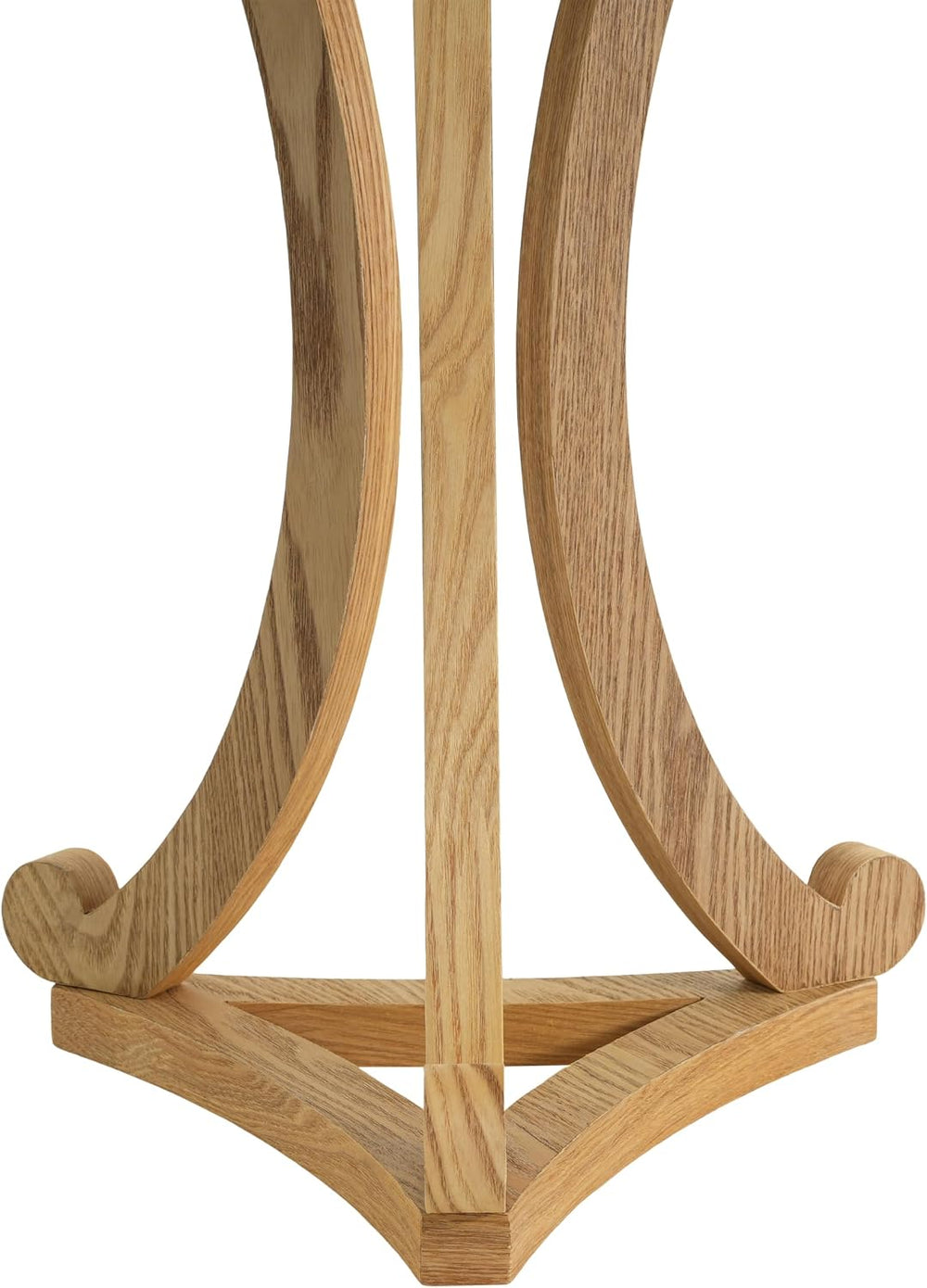 Christopher Knight Home Isele Wood Accent Table with Round Slatted Top Design...