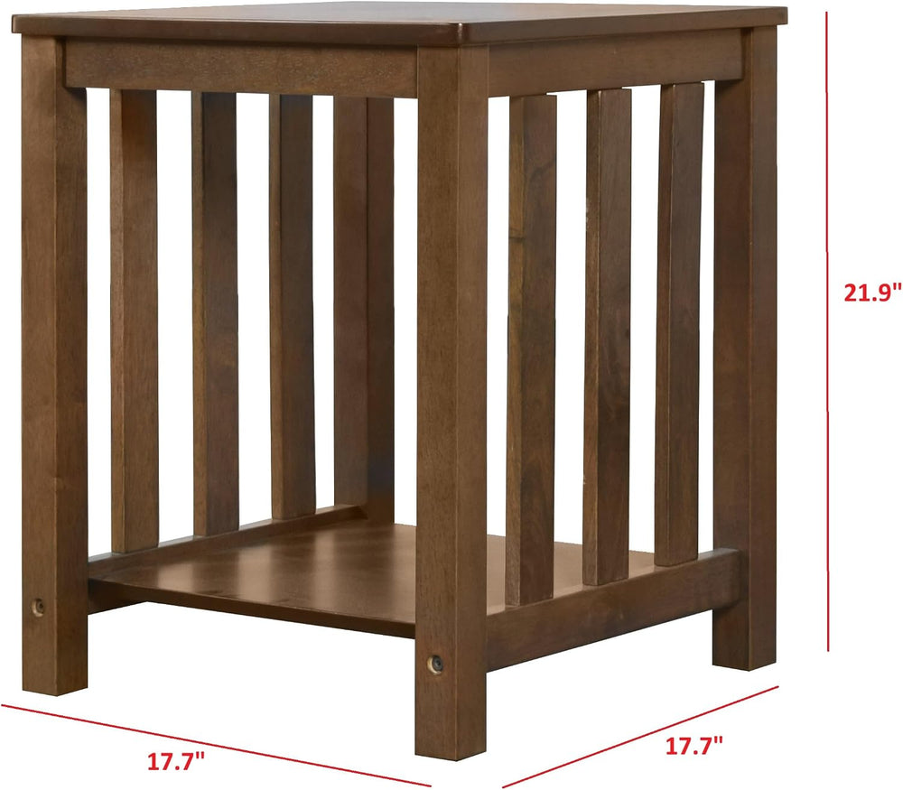 HOME DESIGN Ottawa 3 Piece Coffee Table Set with 2 End Tables and Lower Shelf...