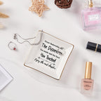 Spegiffu Retirement Gifts for Women Coworker Leaving Gifts Going Away Gift Retirement Gift Jewelry Dish for Friends Retired Teachers Nurses Doctor Boss Goodbye Farewell Gifts for Coworkers New Job