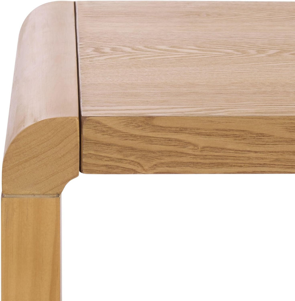 SAFAVIEH Home Collection - Omara Square Side Table, Natural Brown Wood with L...