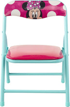 Jakks Pacific Minnie Jr Activity Table Set with One Chairs ,Teal and Red